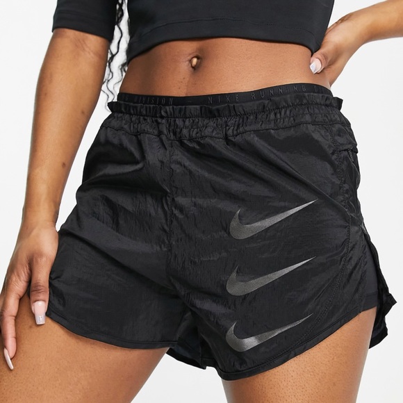 Nike Pants - Nike Running Run Division tempo luxe 2in1 shorts in black
